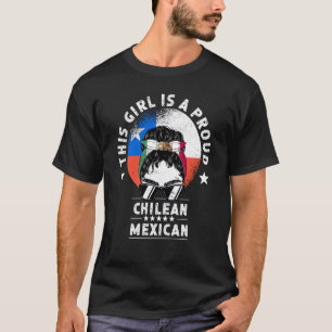 Camiseta Orgullo Ciudadano Mujer Chilena Crece Muchacha Ciu