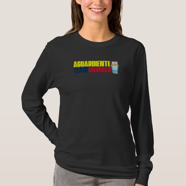 Camiseta Orgullo colombiano de miembro del equipo de Aguard (Anverso)