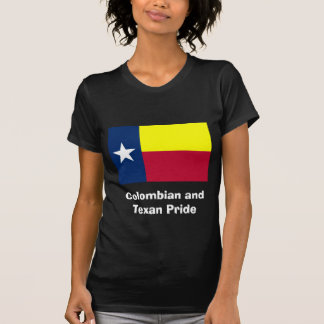 Camiseta Orgullo colombiano y del Texan