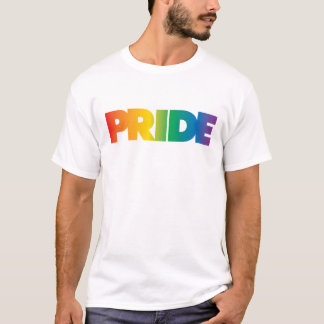 Camiseta Orgullo | Colorido diseño arcoiris