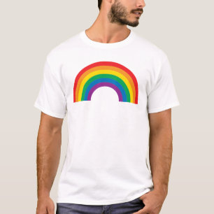 Camiseta Orgullo   Colorido diseño arcoiris