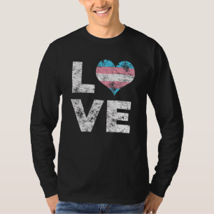 Camiseta Orgullo comunitario de bandera transgénero gay del