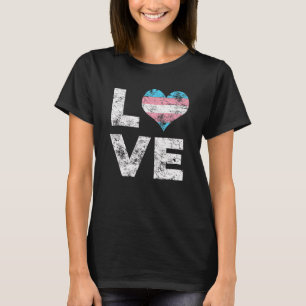 Camiseta Orgullo comunitario de bandera transgénero gay del