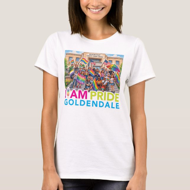 Camiseta Orgullo comunitario de mujeres  (Anverso)