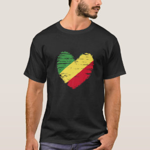 Camiseta Orgullo Congo Con Bandera Del Congo
