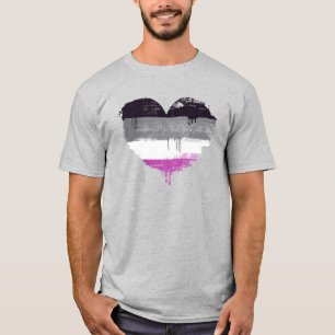 Camiseta Orgullo Corazón Asexual