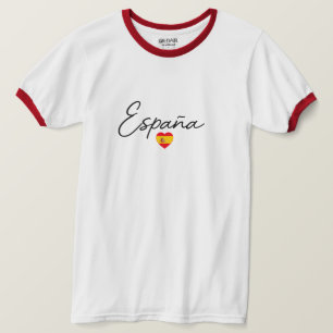 Camiseta Orgullo Corazón Fútbol España