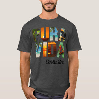 Camiseta Orgullo Costarricense Pura Vida chico