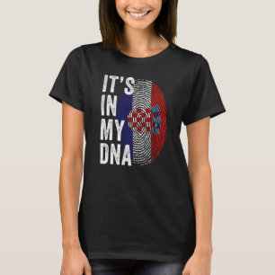 Camiseta Orgullo croata en mi ADN