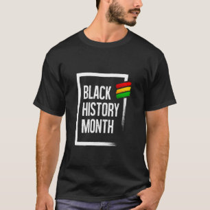 Camiseta Orgullo Cultural Audaz del Mes de la Historia Negr