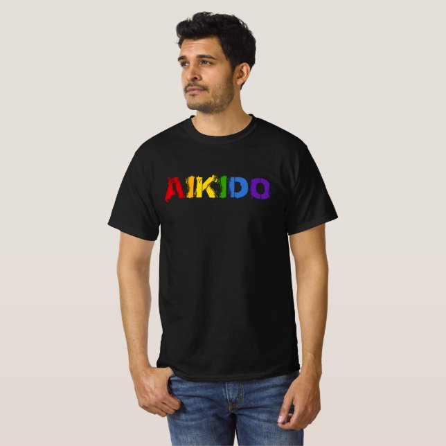 CAMISETA ORGULLO DE AIKIDO (Anverso completo)