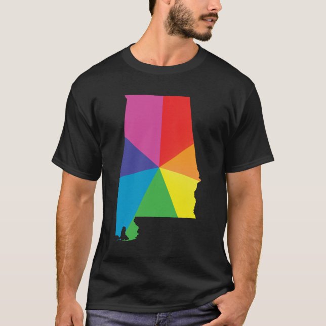 Camiseta orgullo de alabama. (Anverso)