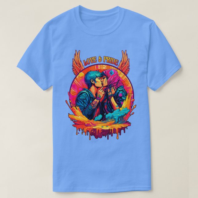 Camiseta Orgullo de amor (Diseño del anverso)