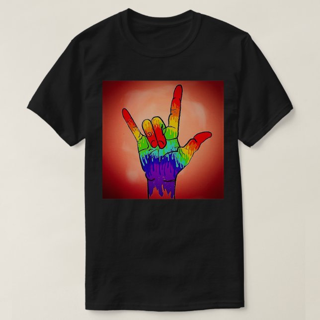 Camiseta Orgullo de amor (Diseño del anverso)