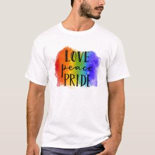 Camiseta Orgullo de amor por la paz