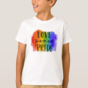 Camiseta Orgullo de amor por la paz