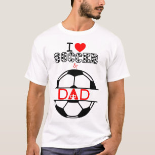 Camiseta Orgullo de amor y papá de fútbol: El último té de 