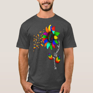 Camiseta Orgullo de arcoiris giratorio orgulloso abuelo ali