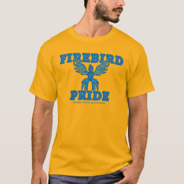Camiseta Orgullo de aves de fuego FVHS, oro