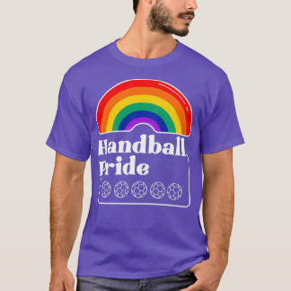 Camiseta Orgullo de balonmano LGBTQIA Gay