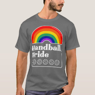 Camiseta Orgullo de balonmano LGBTQIA Gay