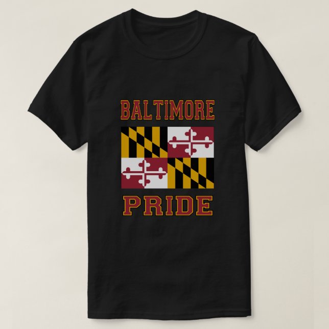 Camiseta Orgullo de Baltimore (Diseño del anverso)