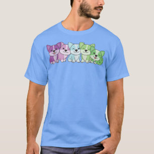 Camiseta Orgullo de Bandera Torica Lgbtq Perros Toric Corgi