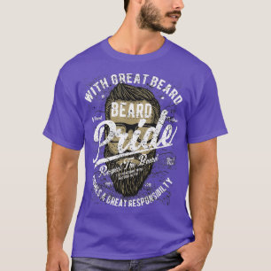 Camiseta Orgullo De Barba Respetar La Barba
