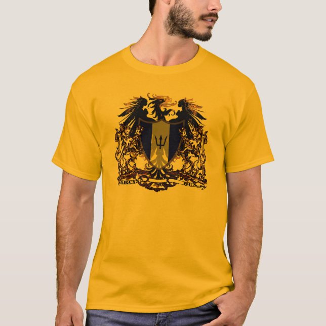 Camiseta ¡Orgullo de Barbados! (Anverso)
