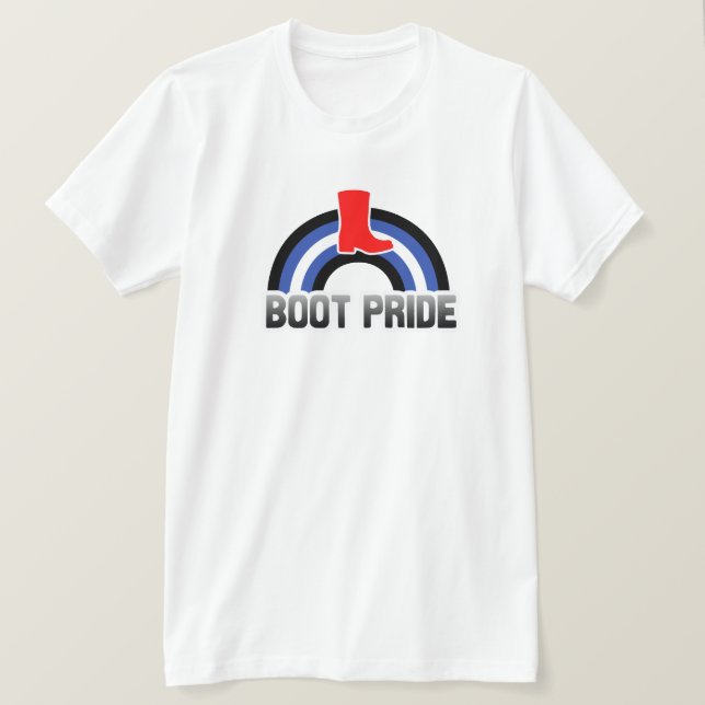 Camiseta Orgullo de Boot (Anverso del diseño)