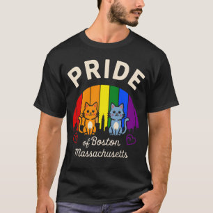 Camiseta Orgullo de Boston City Massachusetts Estados Unido