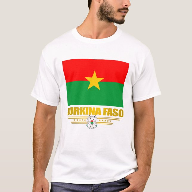 Camiseta Orgullo de Burkina Faso (Anverso)