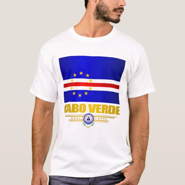 Camiseta Orgullo de Cabo Verde (Anverso)