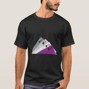 Camiseta Orgullo de Calidad As Ace Lgbtqia Cartas Orgullo d
