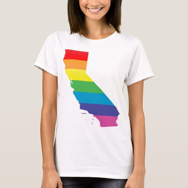 Camiseta orgullo de California (Anverso)