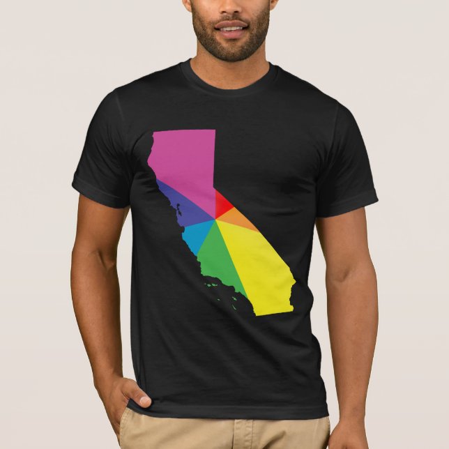 Camiseta orgullo de california. (Anverso)