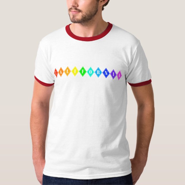 Camiseta orgullo de california. (Anverso)