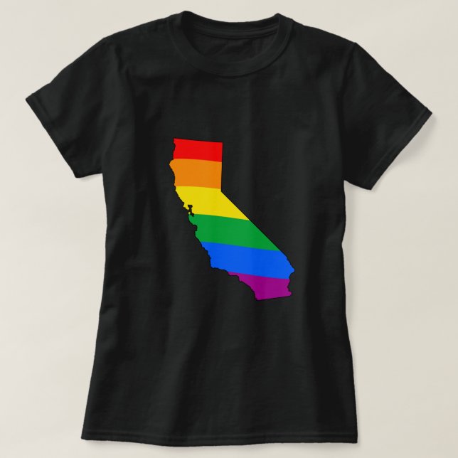 CAMISETA ORGULLO DE CALIFORNIA - .PNG (Diseño del anverso)