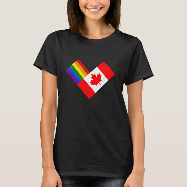 Camiseta Orgullo de Canadá (Anverso)