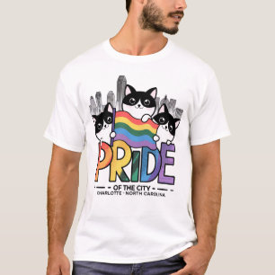 Camiseta Orgullo de Charlotte Ciudad Carolina del Norte EE.