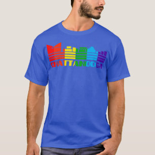 Camiseta Orgullo de Chattanooga Regalo LGBT Gente LGBTQ