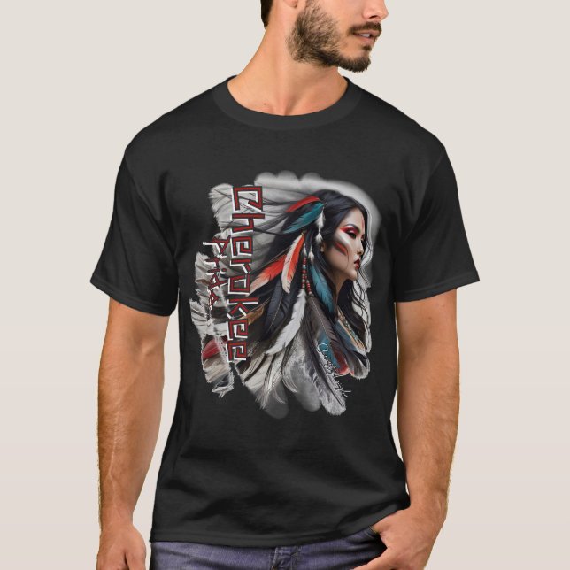 Camiseta Orgullo de Cherokee (Anverso)