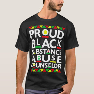 Camiseta Orgullo de consejero para el abuso de sustancias n