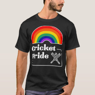 Camiseta Orgullo de cricket LGBTQIA Gay