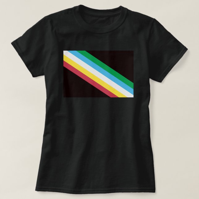 Camiseta Orgullo de discapacidad (Diseño del anverso)