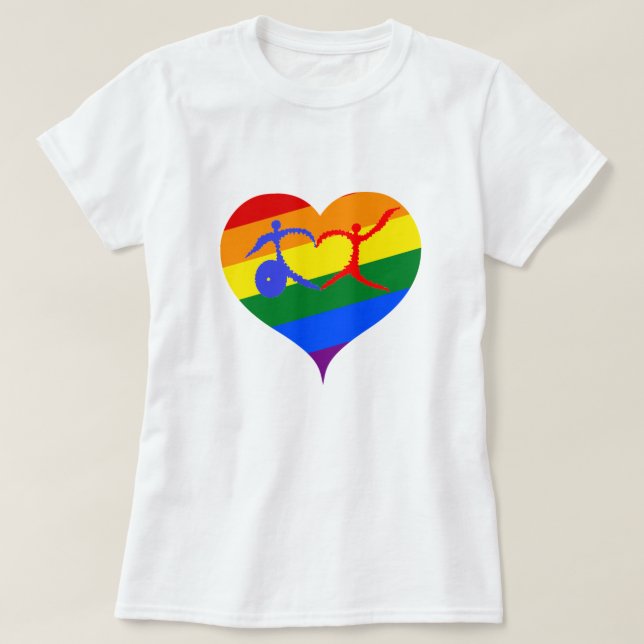 Camiseta Orgullo de discapacidad (Diseño del anverso)