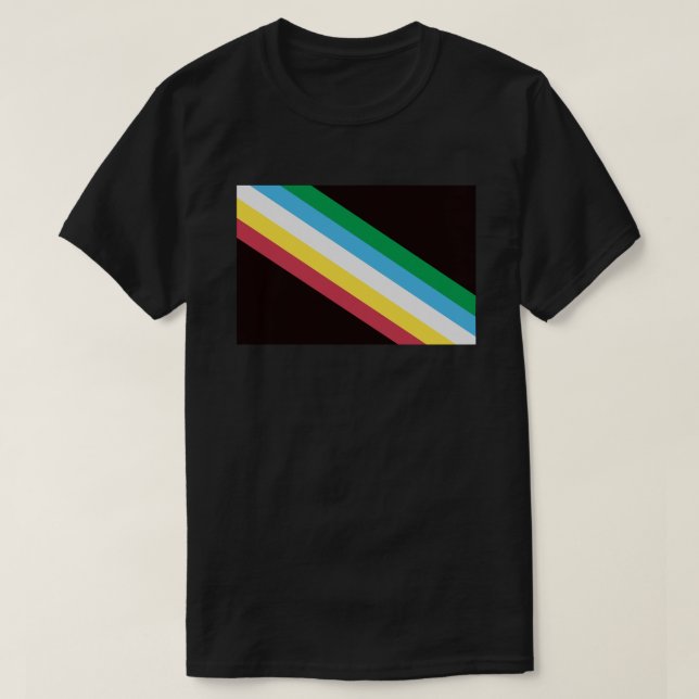 Camiseta Orgullo de discapacitado (Diseño del anverso)
