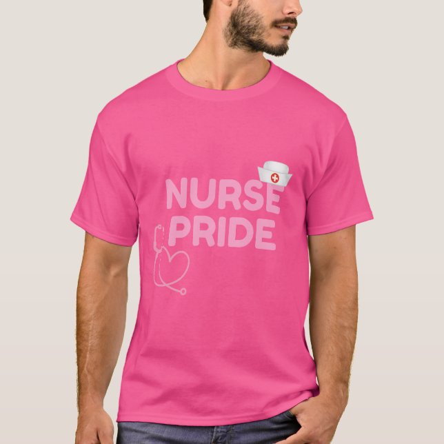 Camiseta Orgullo de Enfermera – Honor, Fuerza (Anverso)
