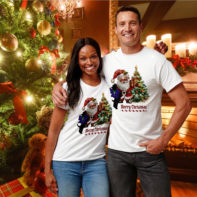 Camiseta Orgullo de Escocia Escocia Navidad de perro person (Subido por el creador)