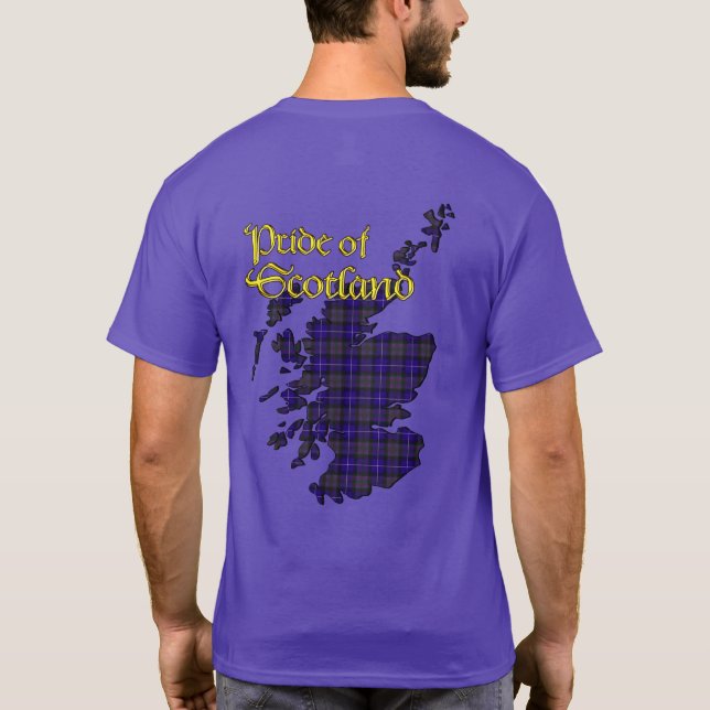 Camiseta Orgullo de Escocia Tartan T-Shirt (Reverso)